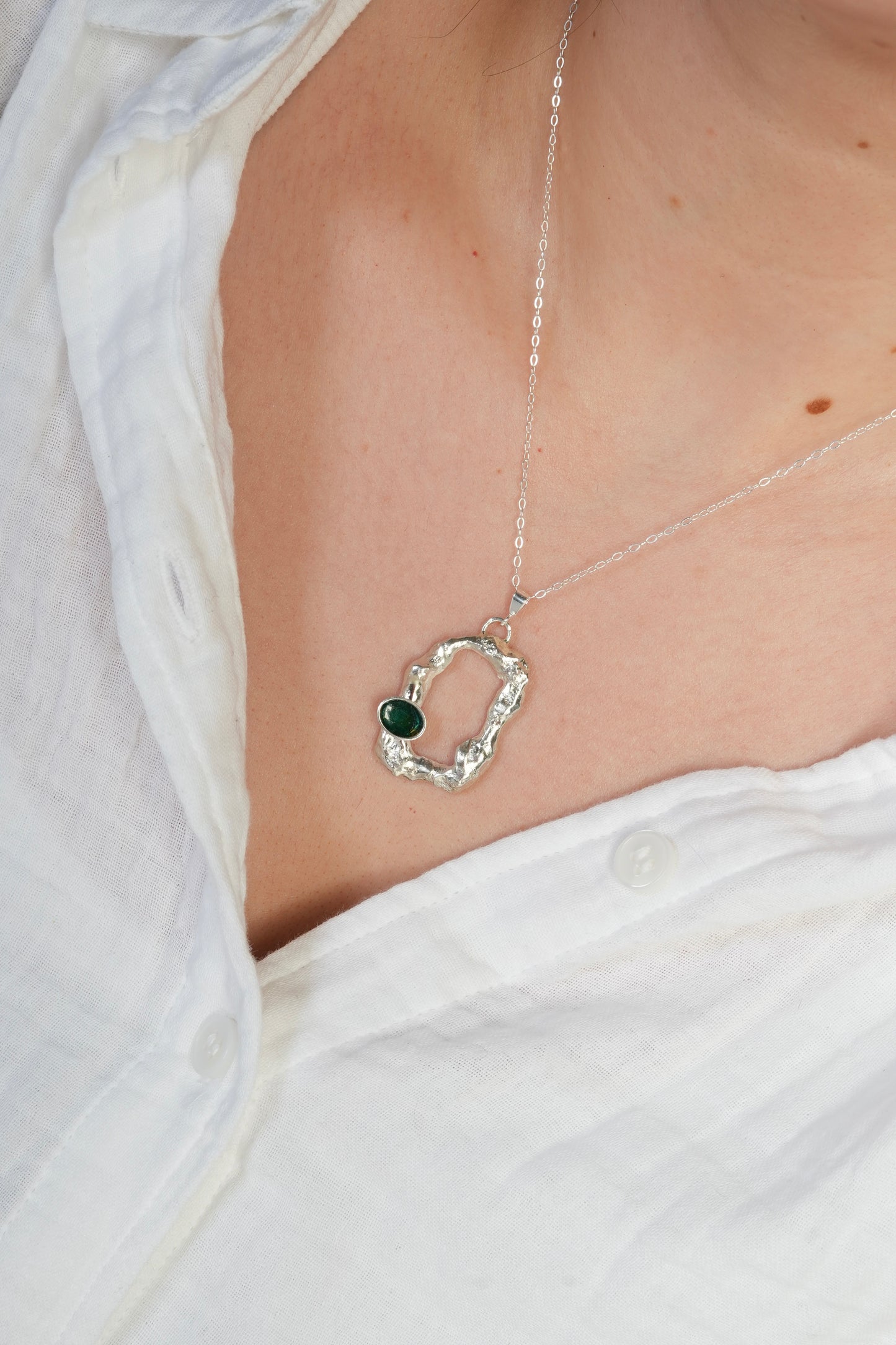 Enamel Necklace