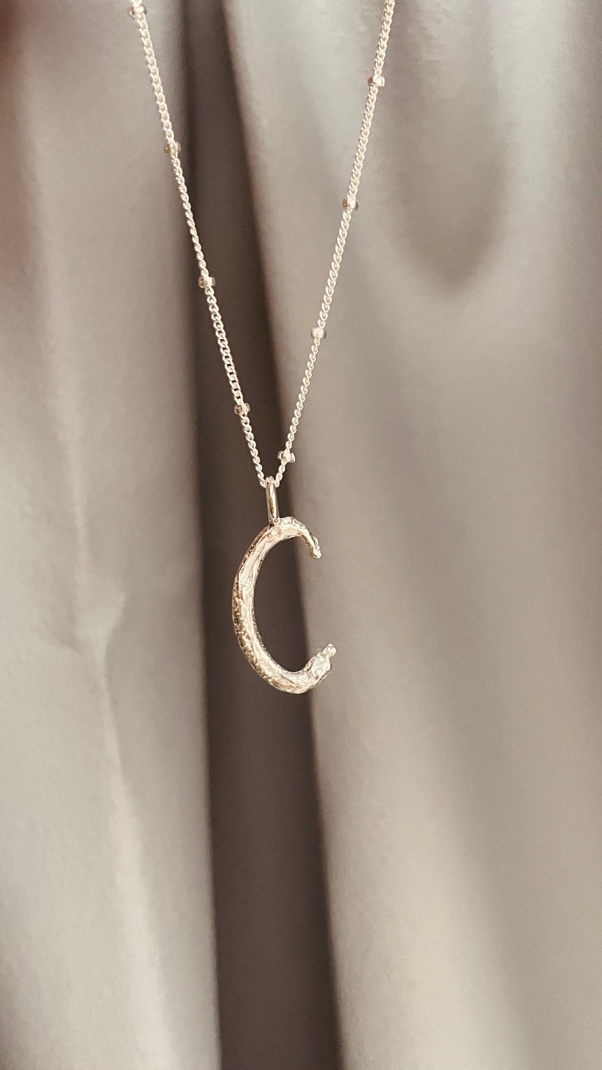 Organic Moon Necklace