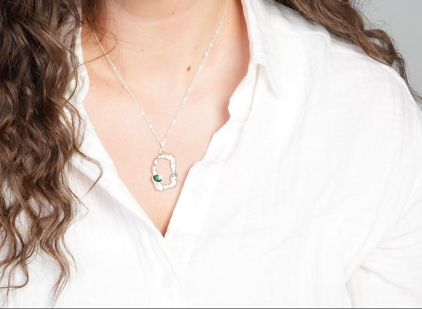 Enamel Necklace