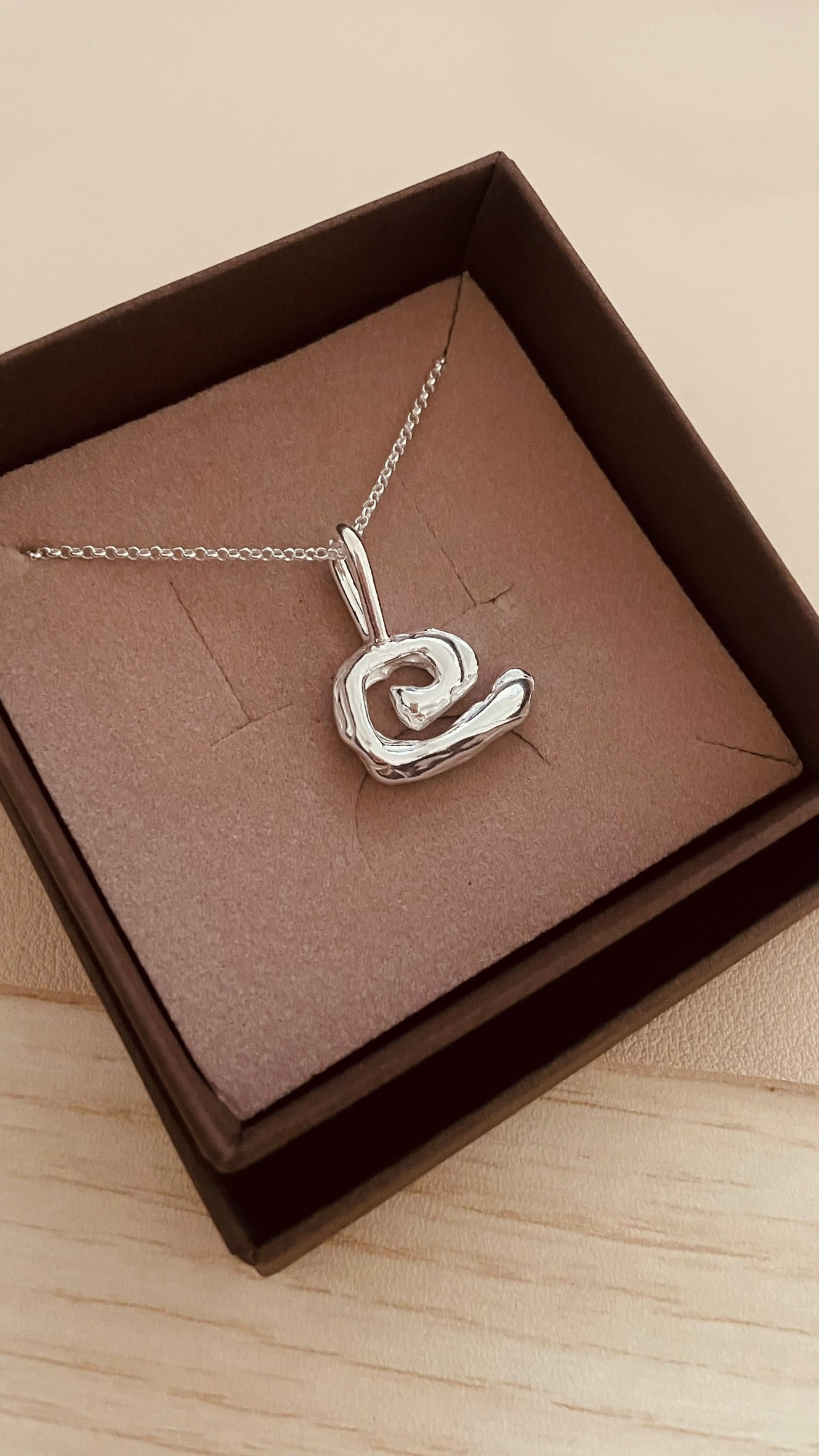 Organic Spiral Necklace