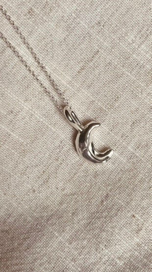 Organic Moon Necklace