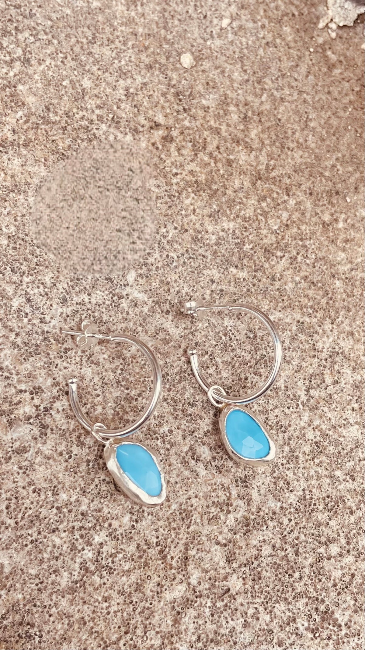 Owyhee Opal Hoops