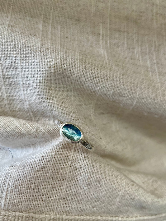 Blue Kyanite Ring