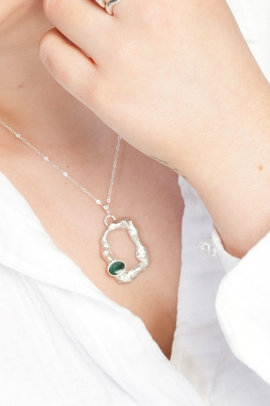 Enamel Necklace