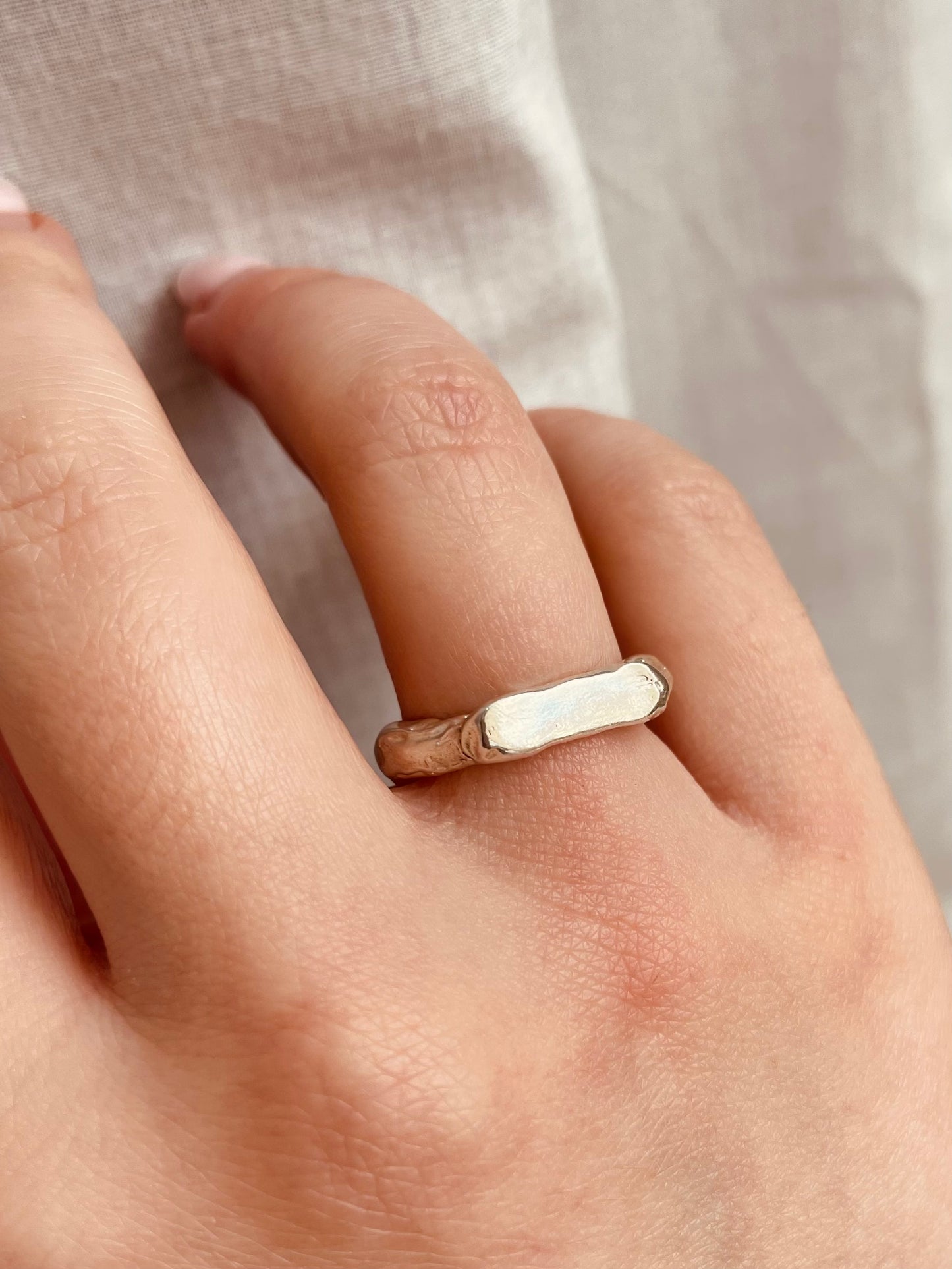 Slim Signet Ring