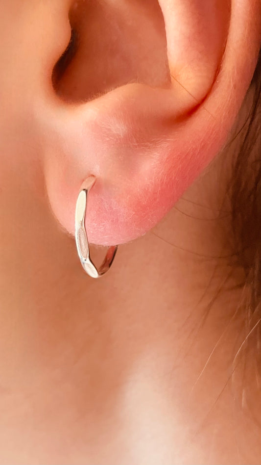 Hammered Hoops