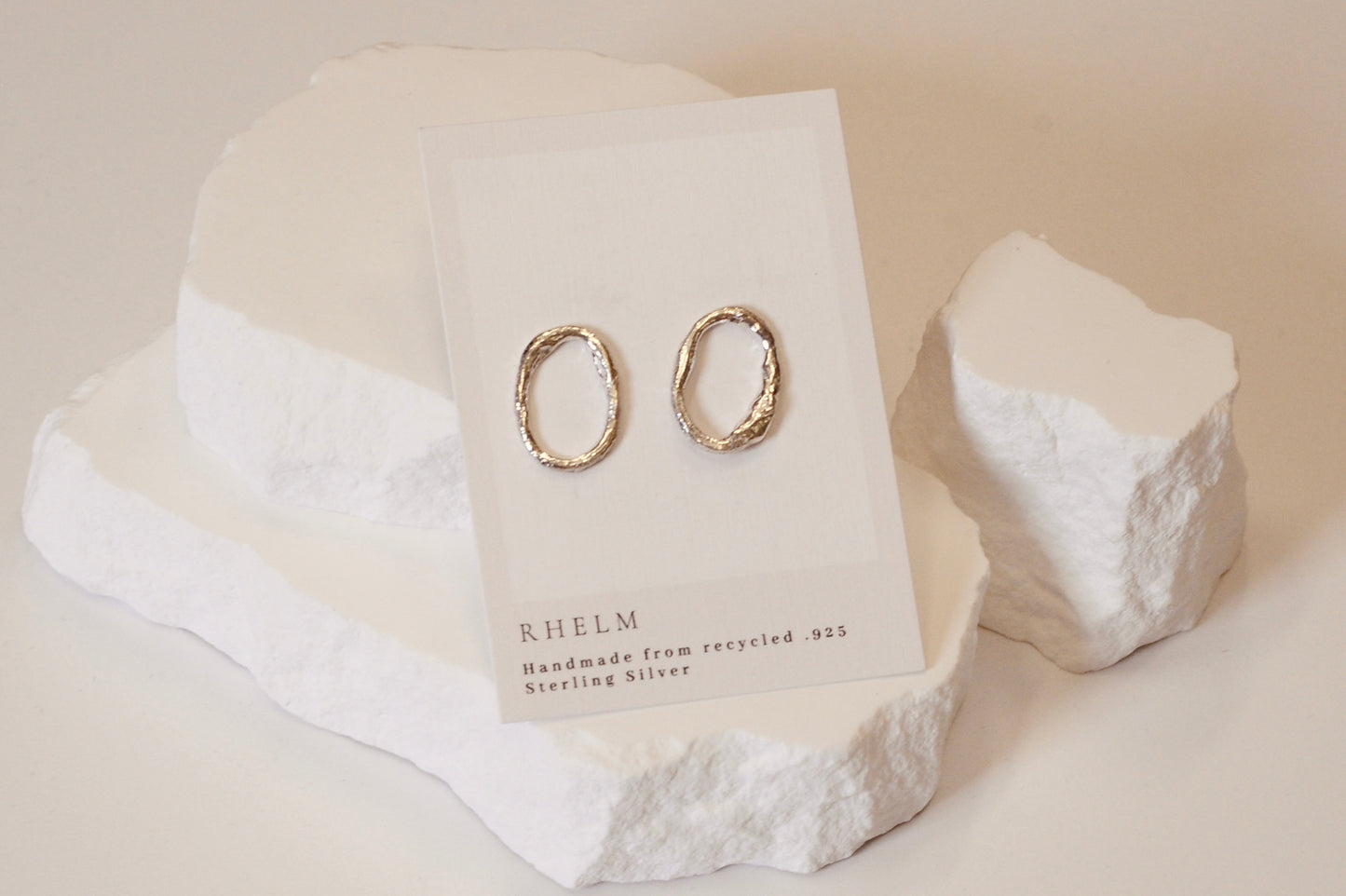 Organic Stud Earrings