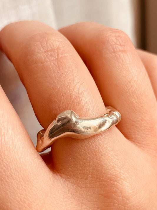 Chunky Wave Ring