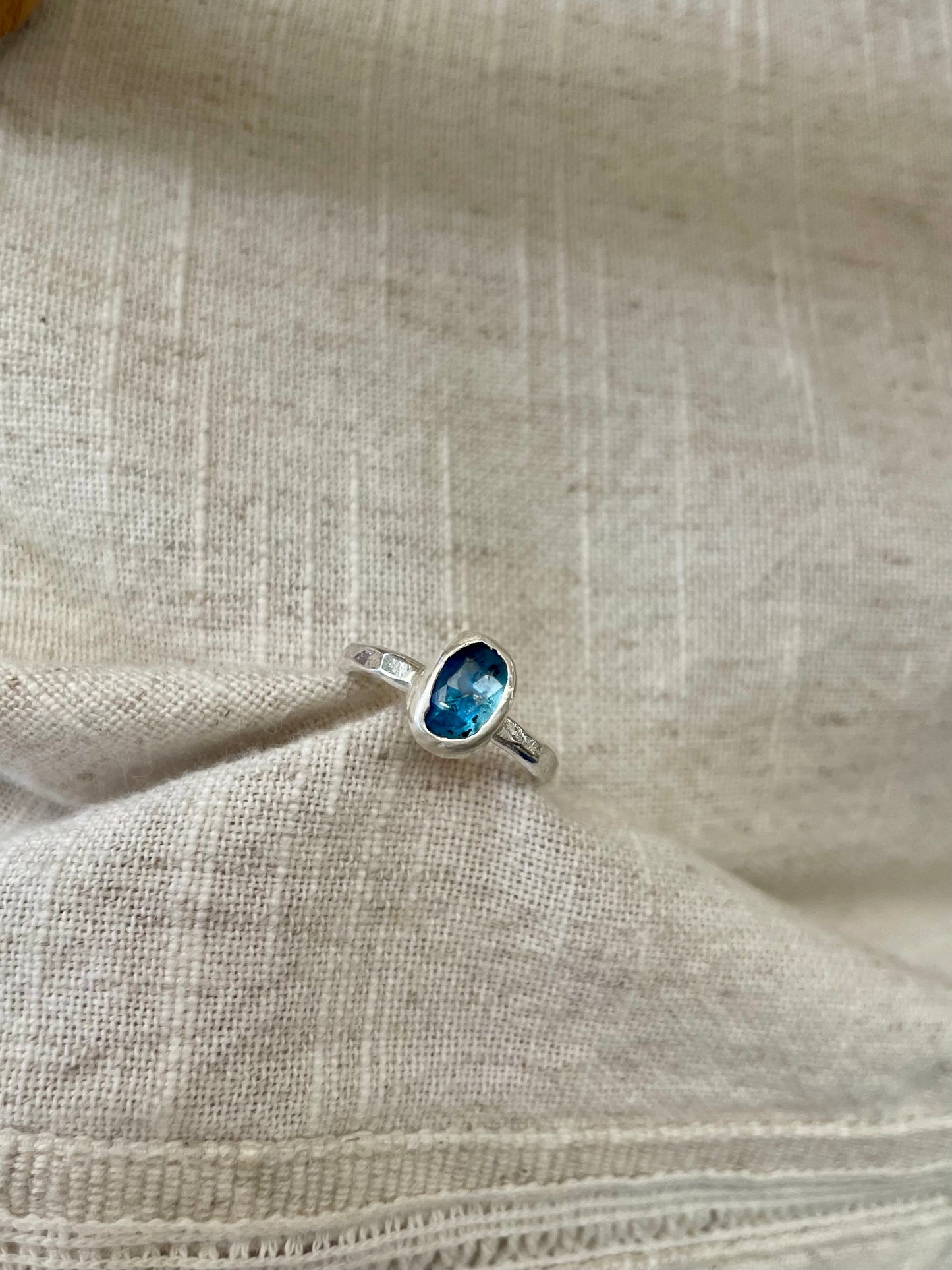 Blue Kyanite Ring