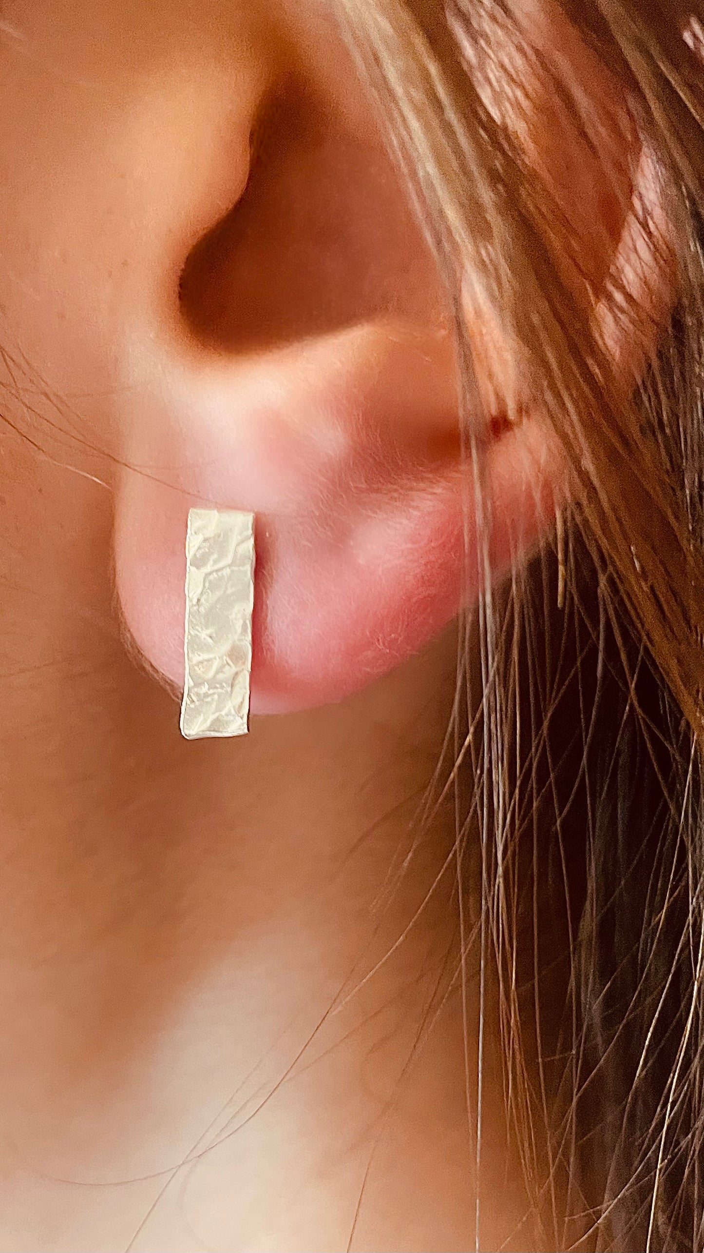 Textured Stud Earrings