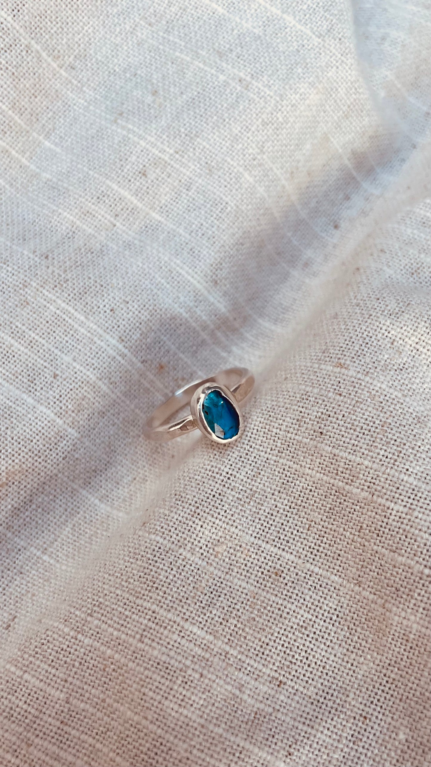 Blue Kyanite Ring