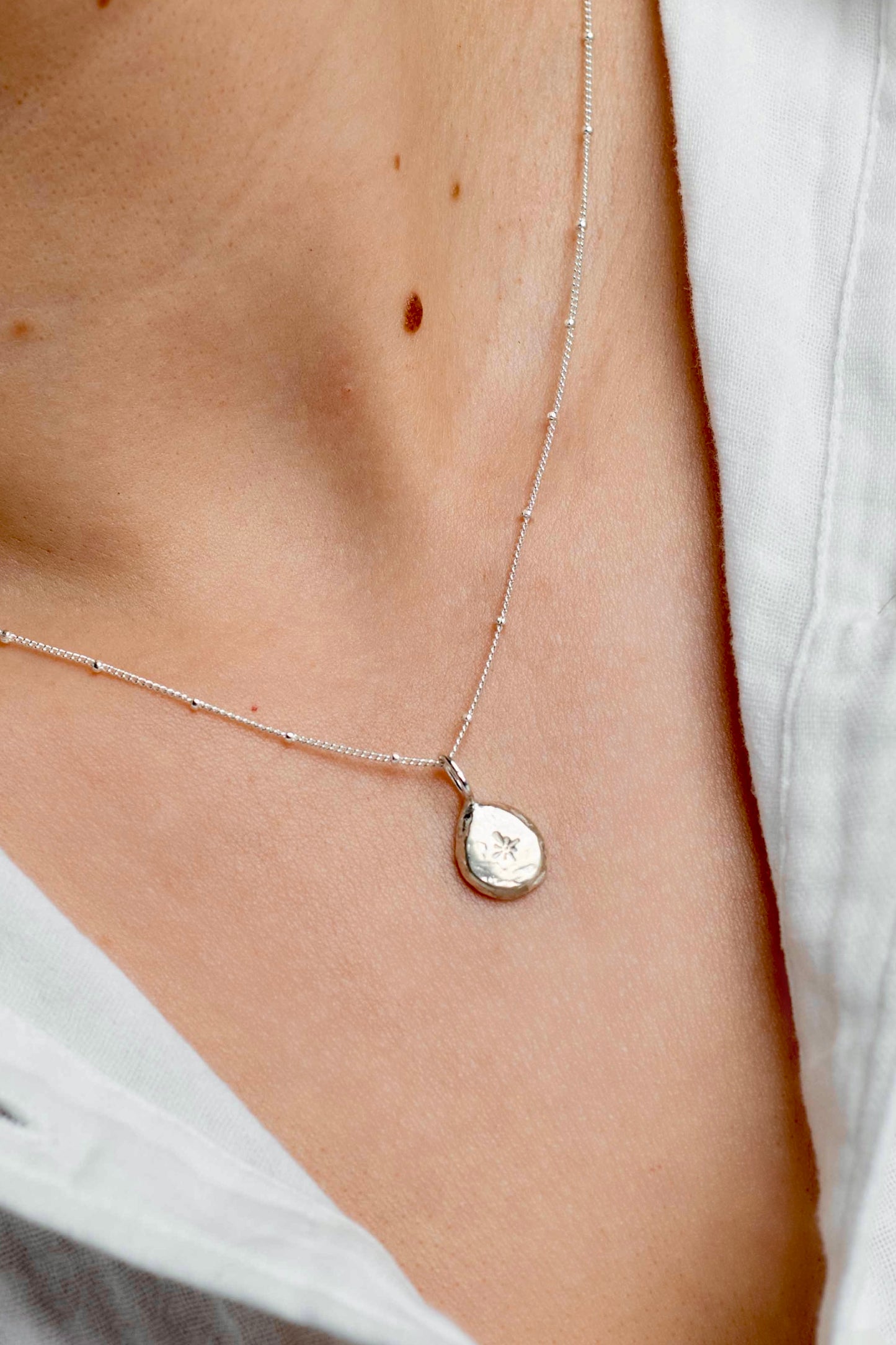 Recycled North Star Necklace