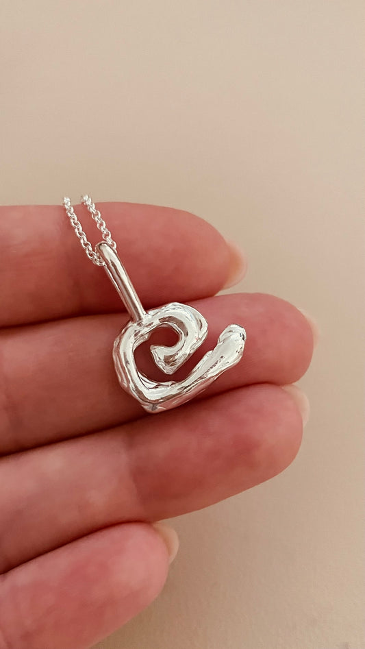 Organic Spiral Necklace