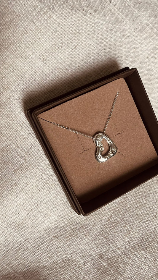 Organic Heart Necklace
